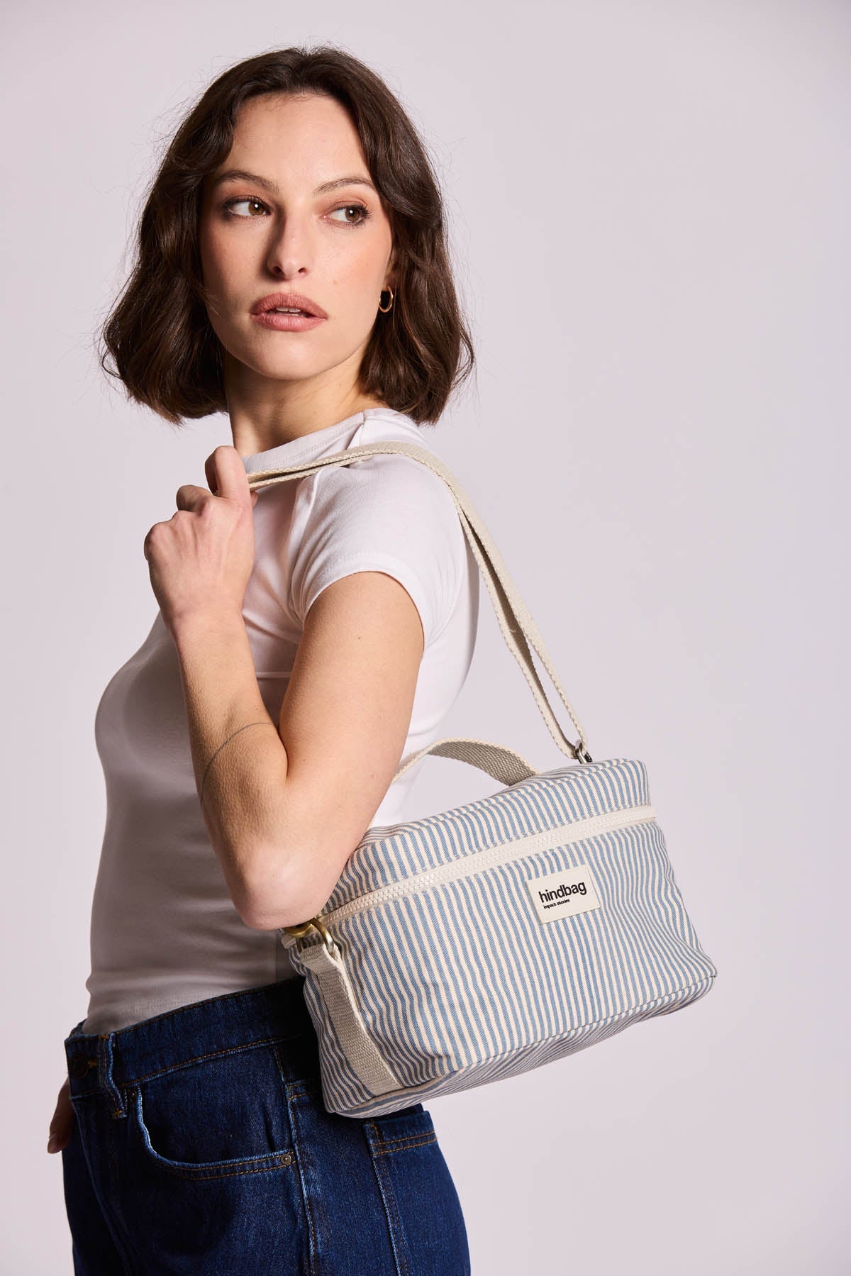 Igor Blue Stripes Lunch Bag