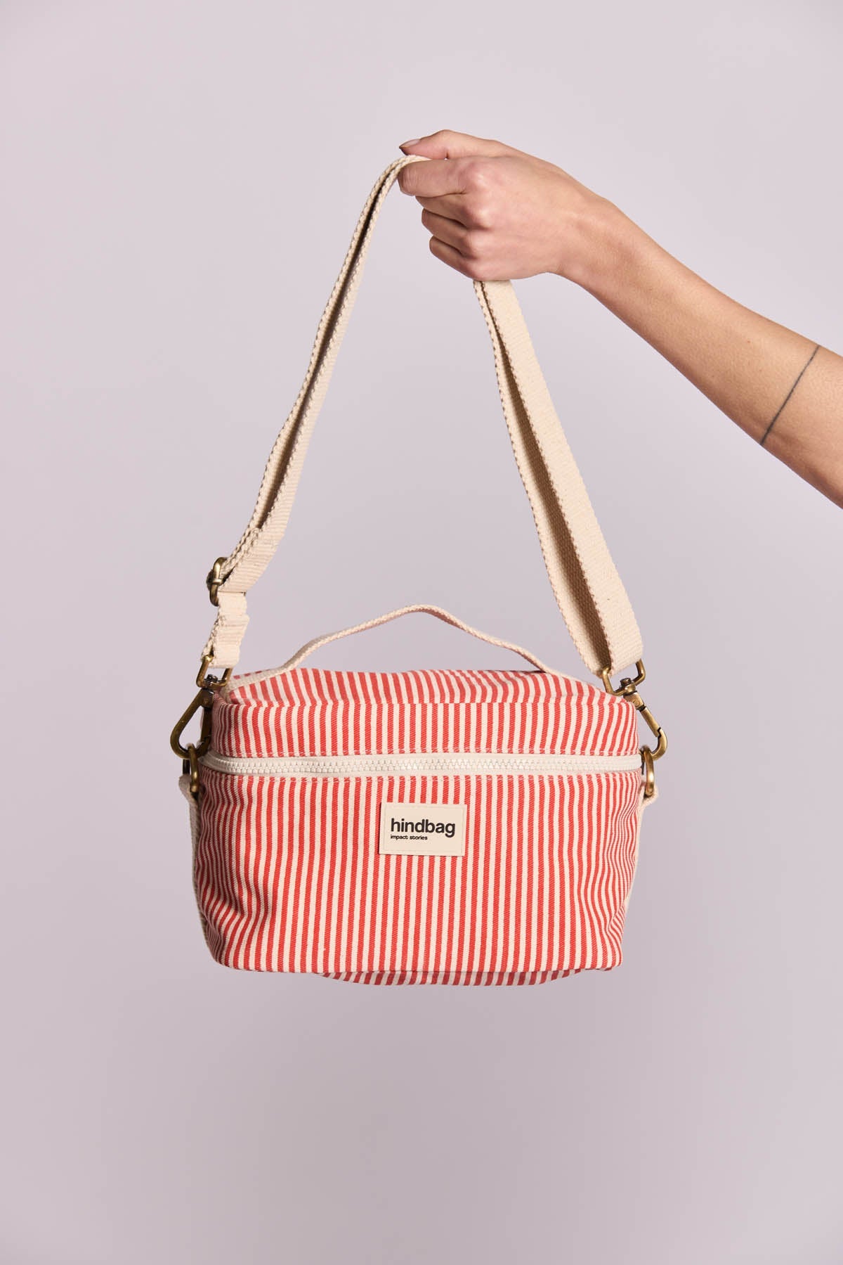 Igor Red Stripes Lunch Bag