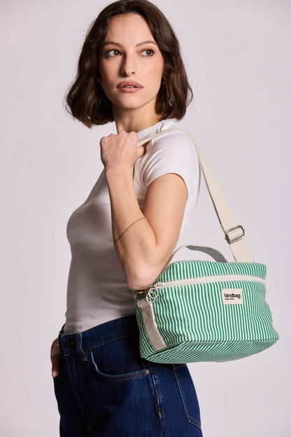 Igor Green Stripes Lunch Bag