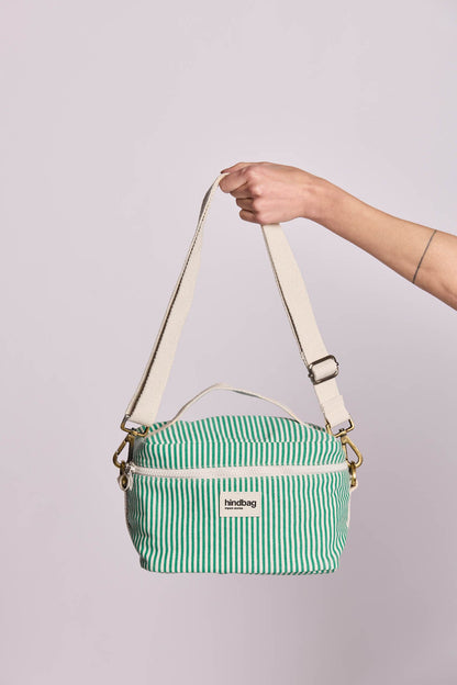 Igor Green Stripes Lunch Bag