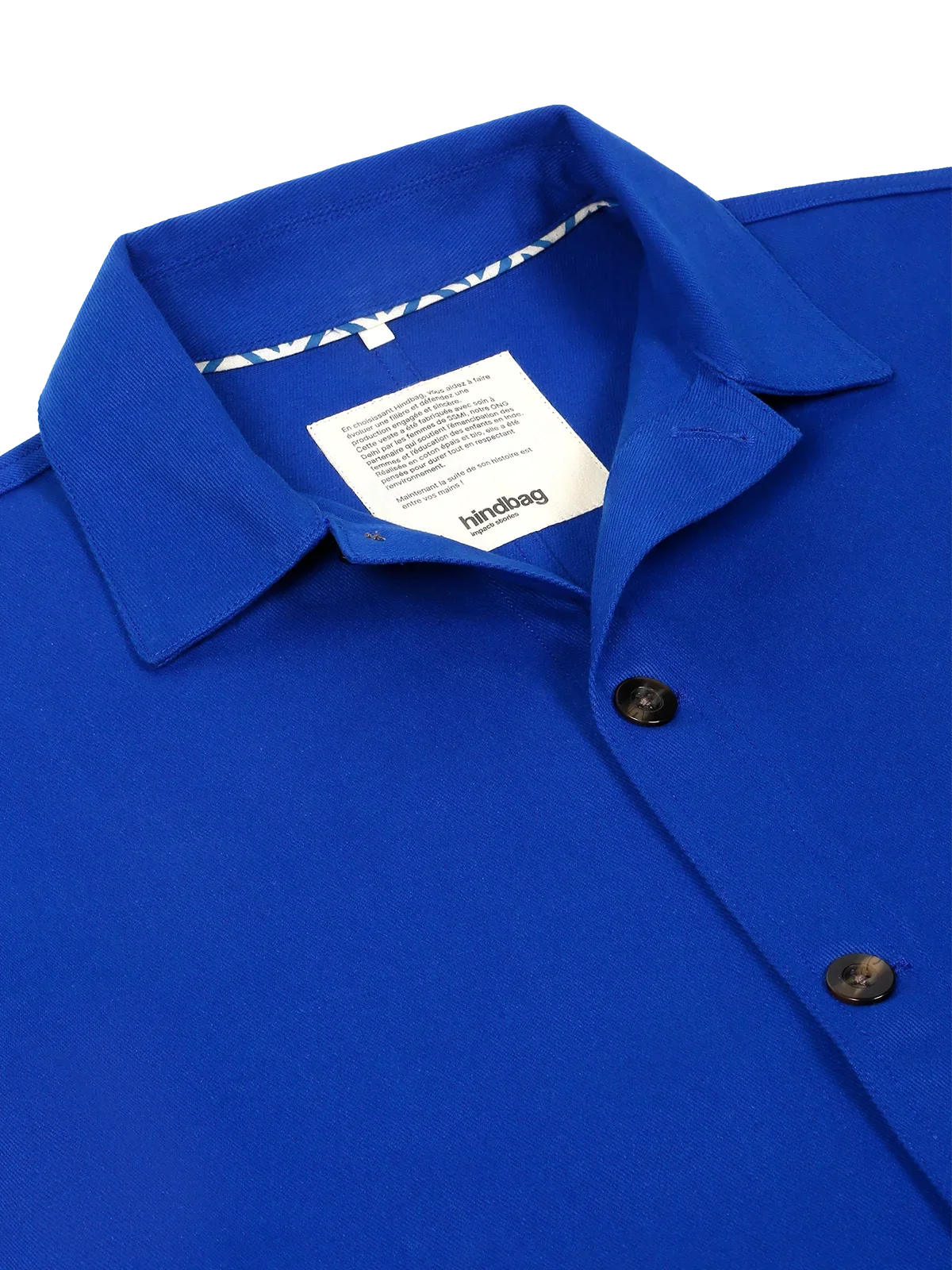 Marcel Electric blue unisex jacket