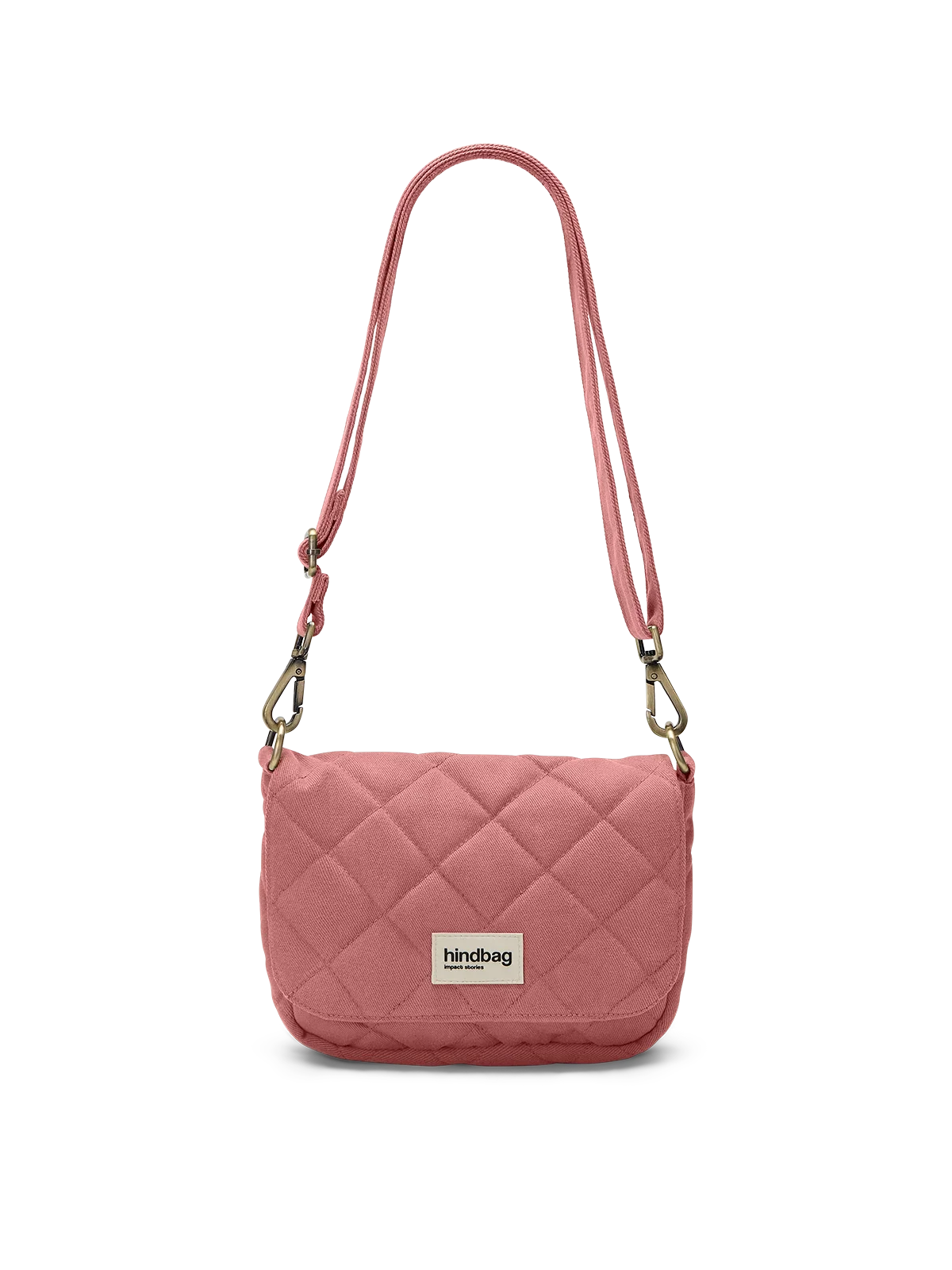 Margault Blush quilted handbag