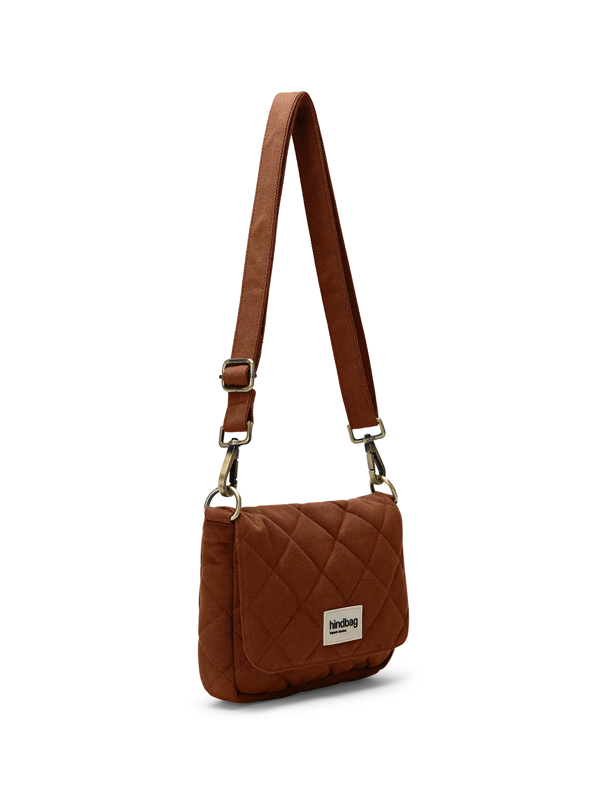 Margault Chocolate Quilted Handbag