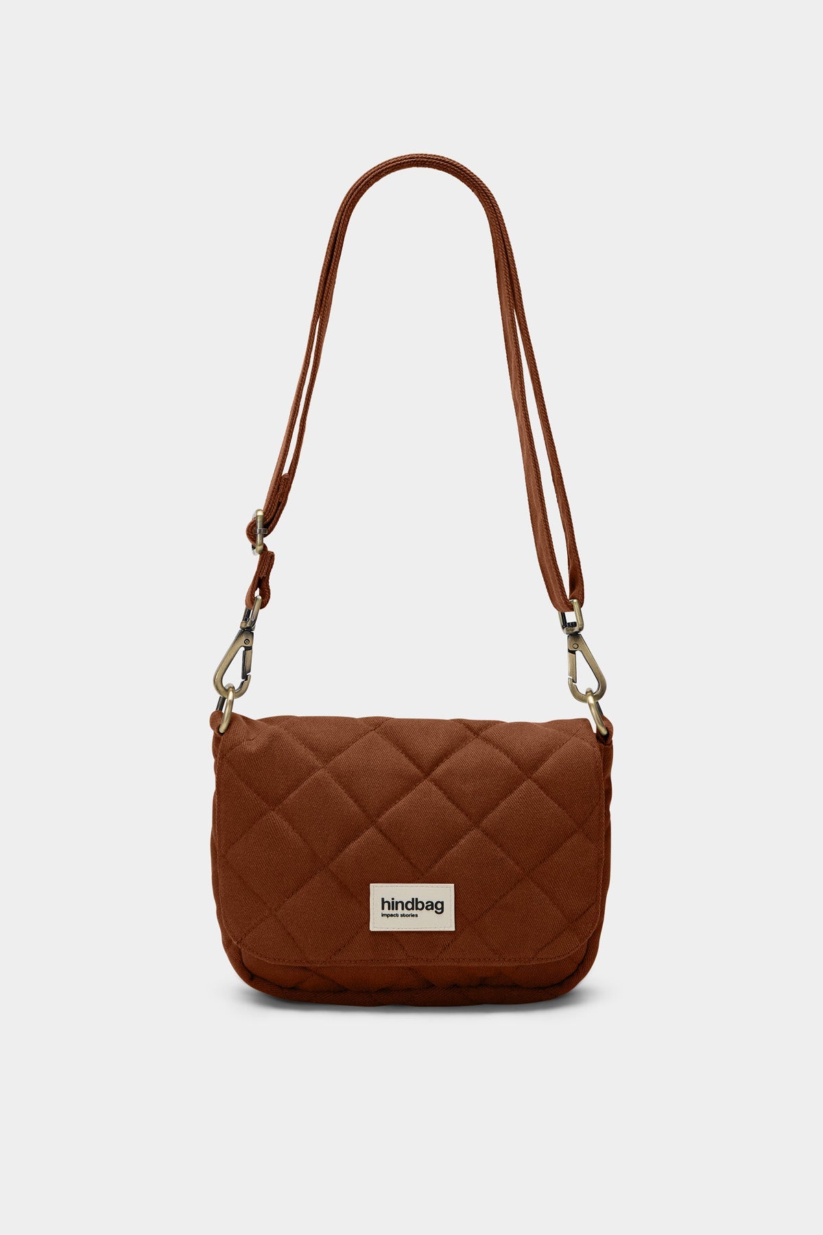 Margault Chocolate Quilted Handbag