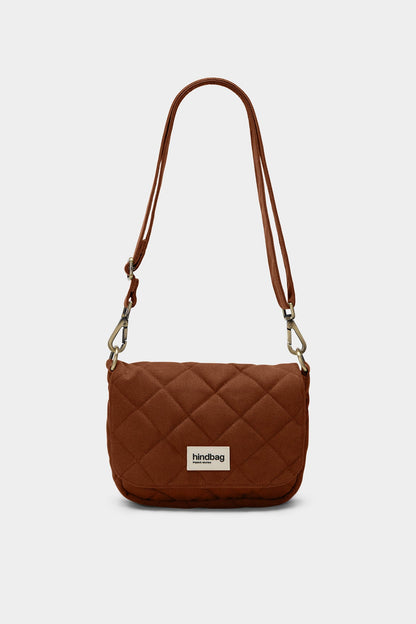 Margault Chocolate Quilted Handbag