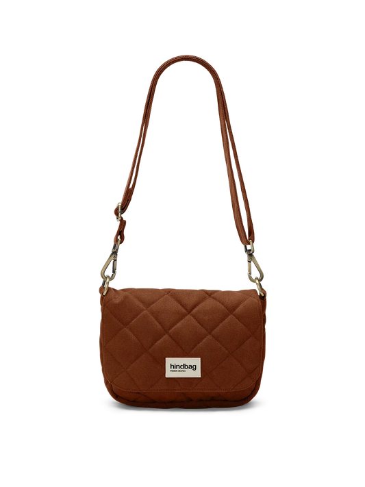 Margault Chocolate Quilted Handbag