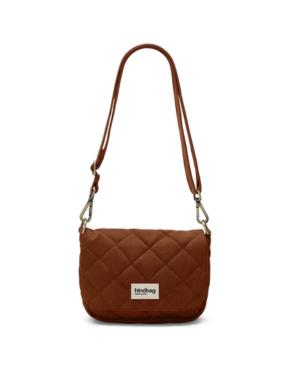 Margault Chocolate Quilted Handbag