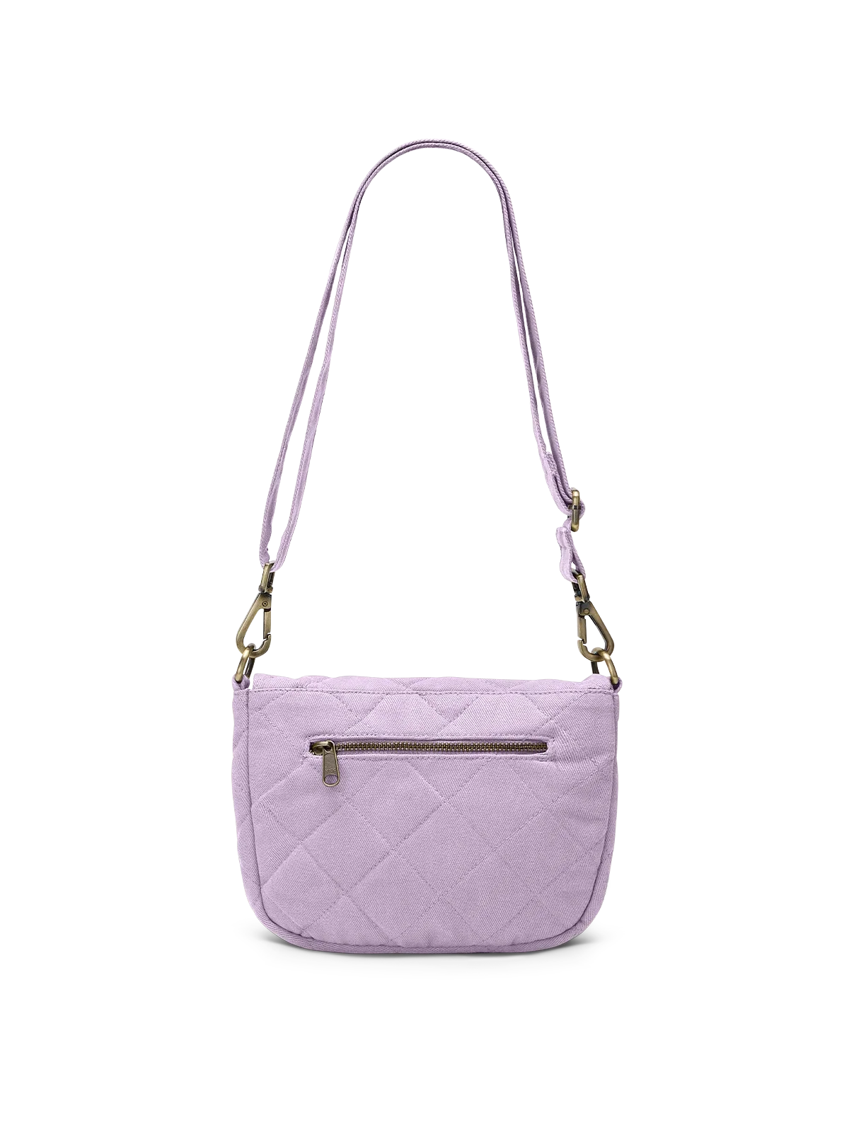 Margault lilac quilted handbag