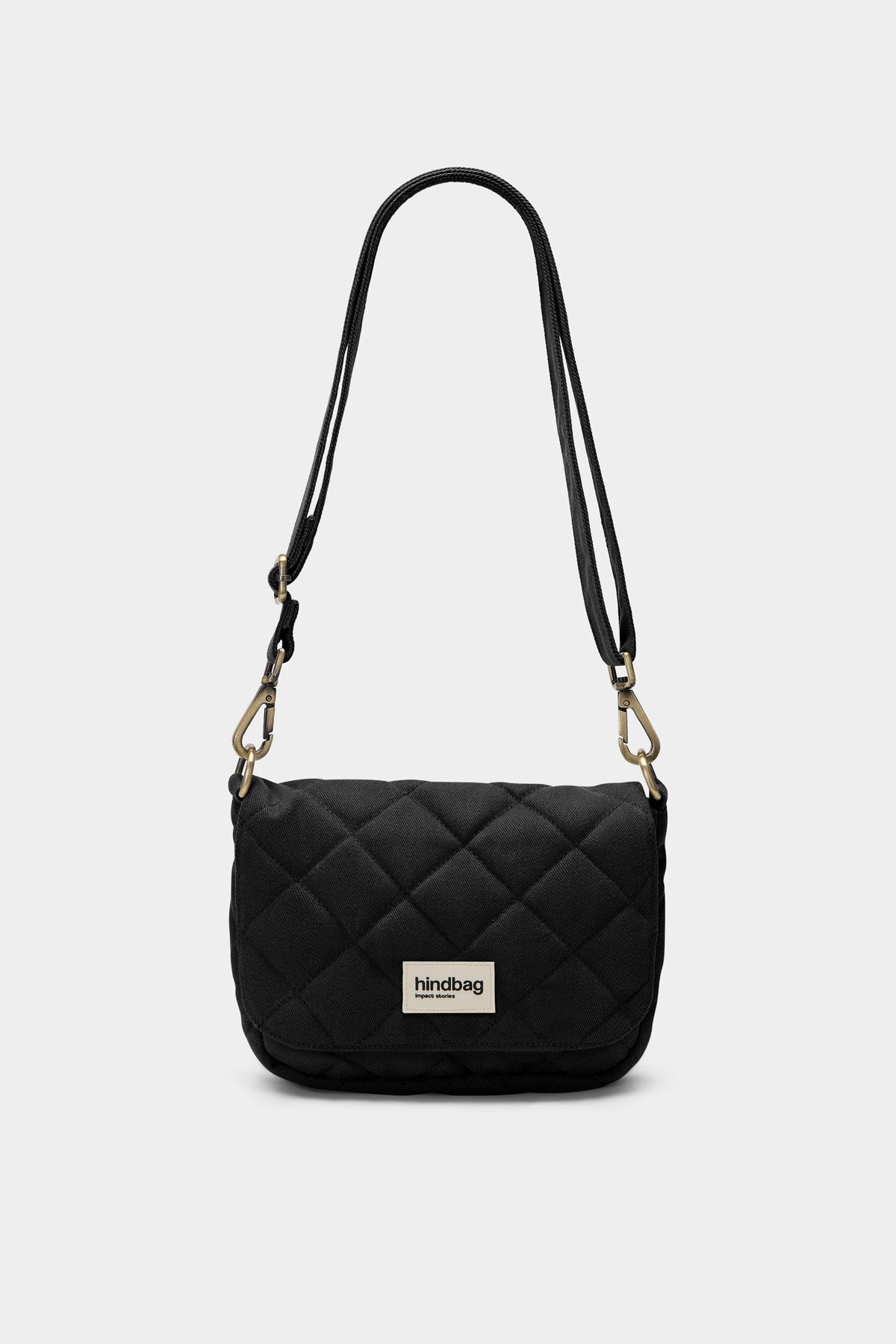 Margault quilted handbag Black