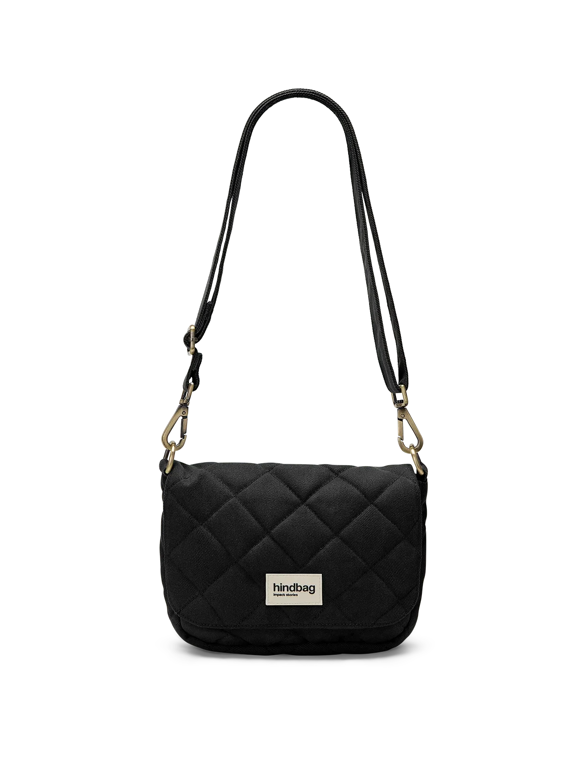 Margault quilted handbag Black