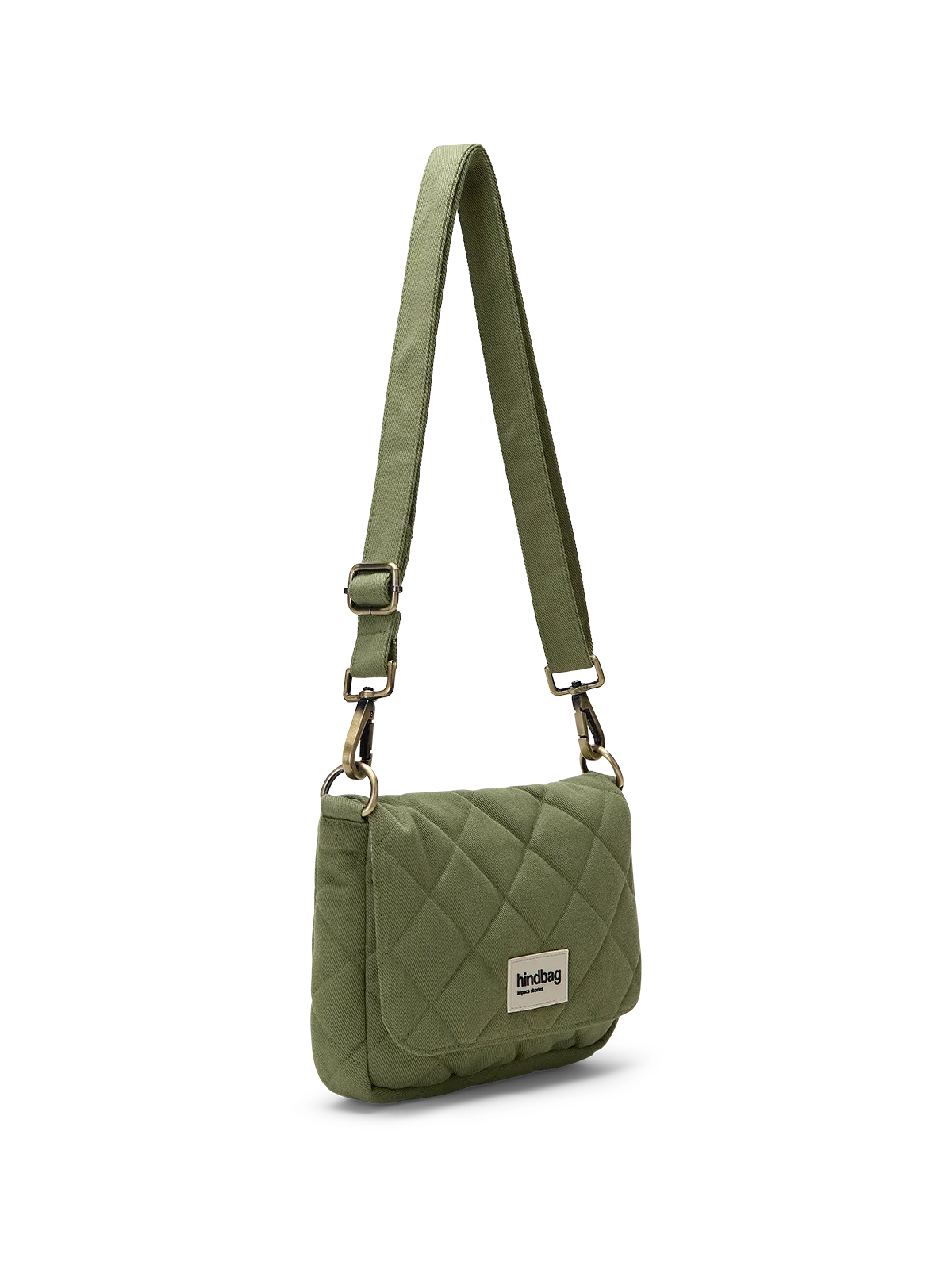 Margault Olive quilted handbag