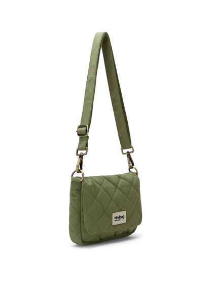 Margault Olive quilted handbag