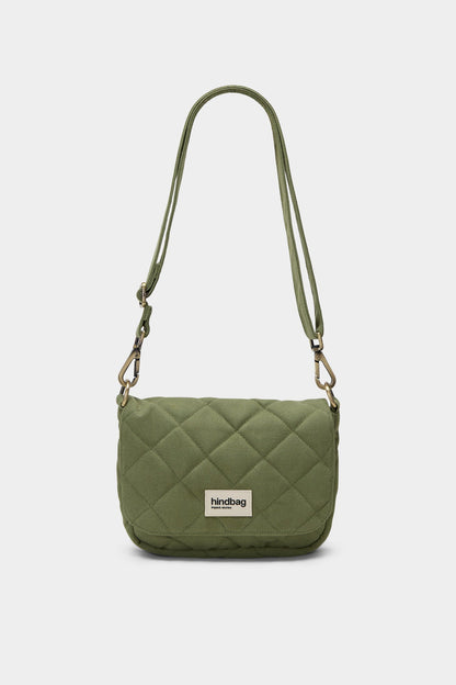 Margault Olive quilted handbag
