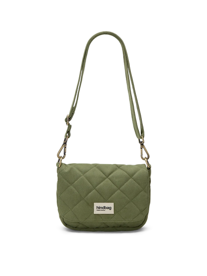 Margault Olive quilted handbag
