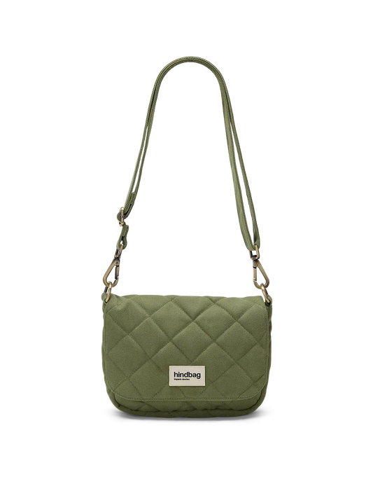 Margault Olive quilted handbag
