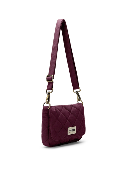 Margault Prune quilted handbag