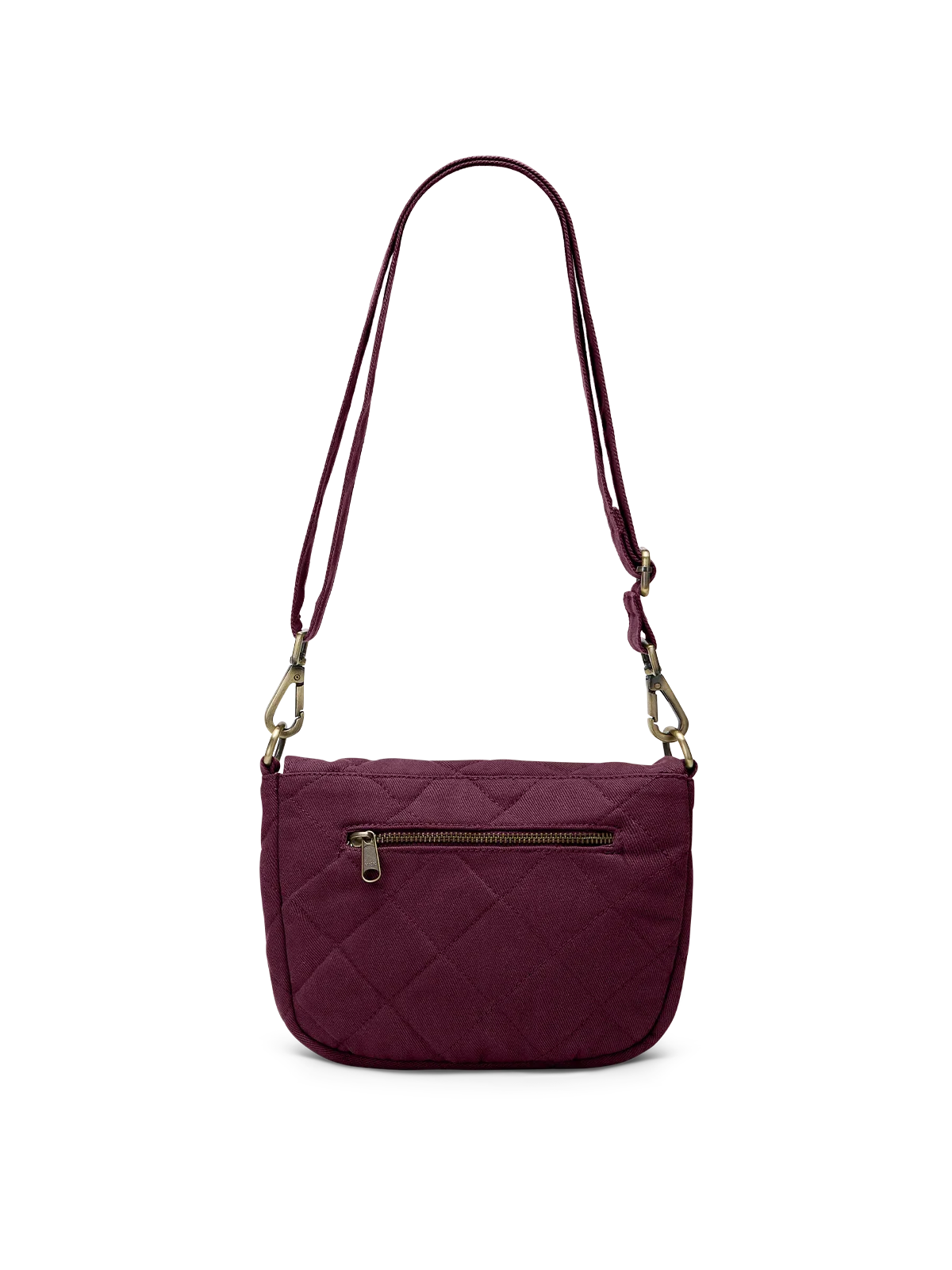 Margault Prune quilted handbag
