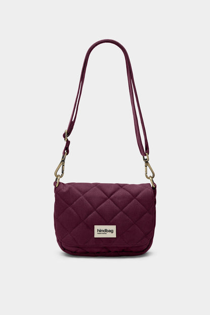 Margault Prune quilted handbag