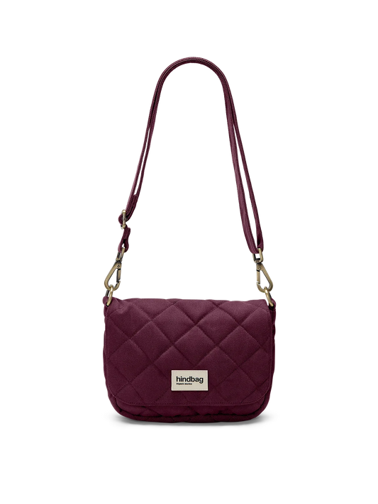 Margault Prune quilted handbag