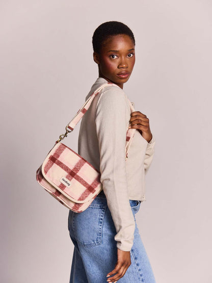 Margault tartan pink Crossbody
