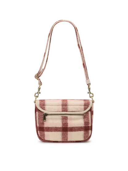 Margault tartan pink Crossbody