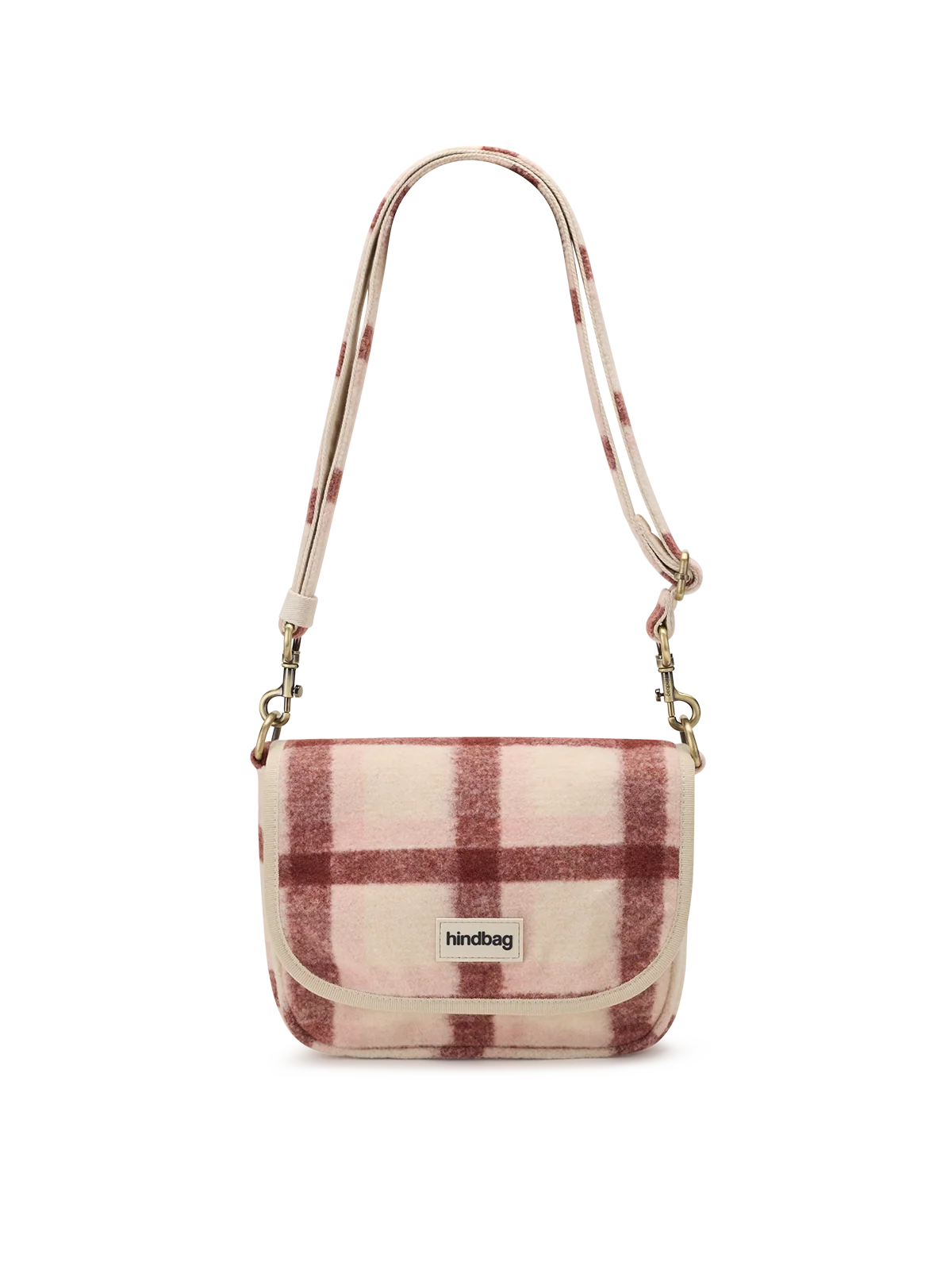 Margault tartan pink Crossbody