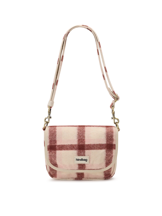 Margault tartan pink Crossbody