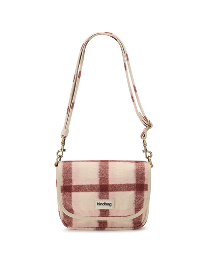 Margault tartan pink Crossbody