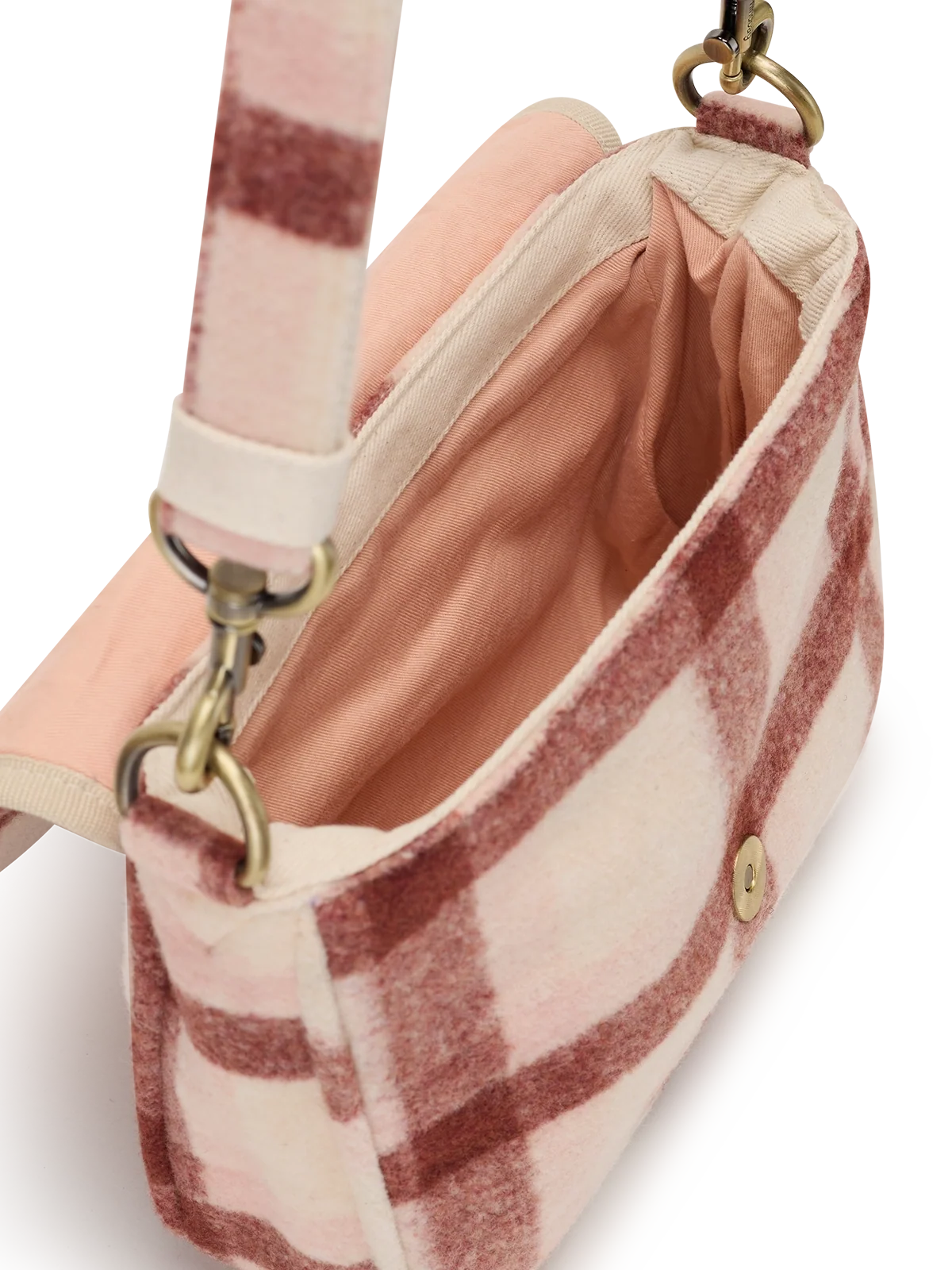 Margault tartan pink Crossbody