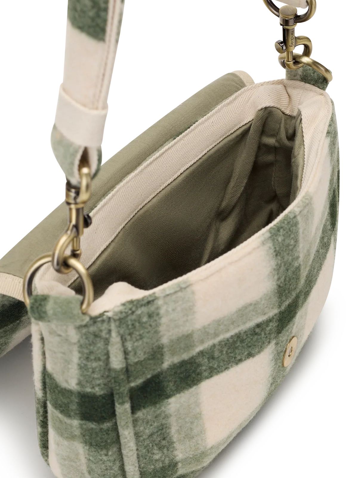 Margault tartan green Crossbody