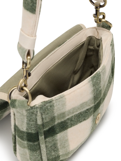 Margault tartan green Crossbody