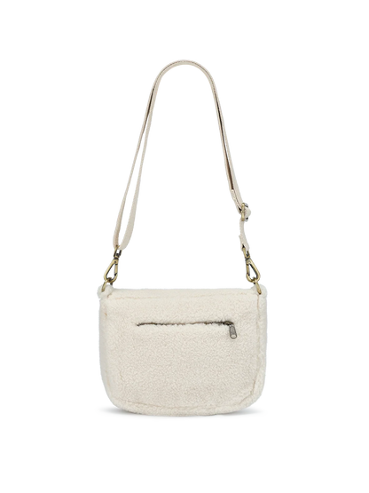 Teddy Crossbody Handbag in Arctic White
