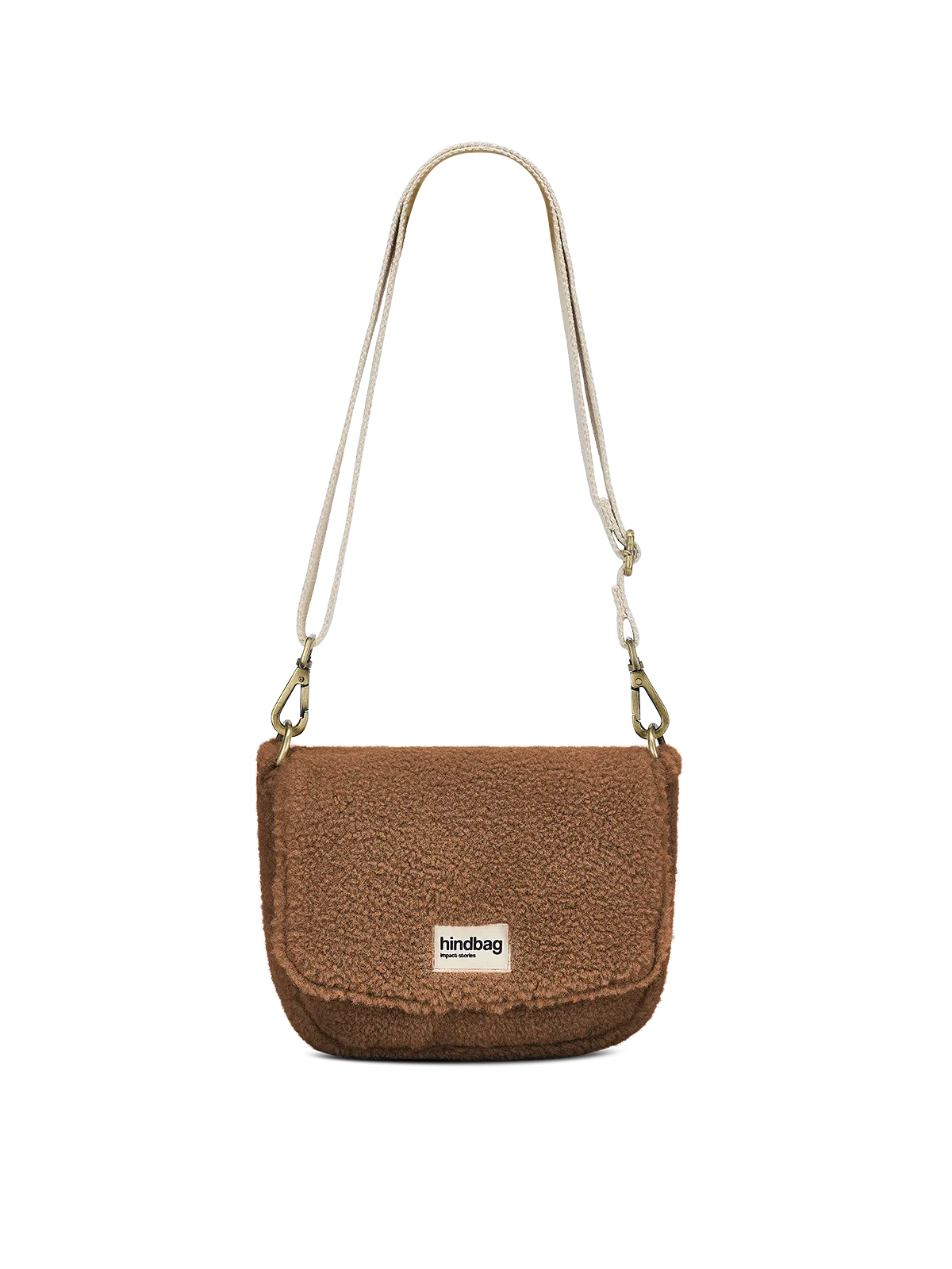 Margault Teddy Handbag in Brown