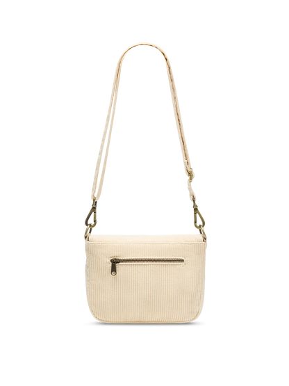 Margault cream corduroy Crossbody