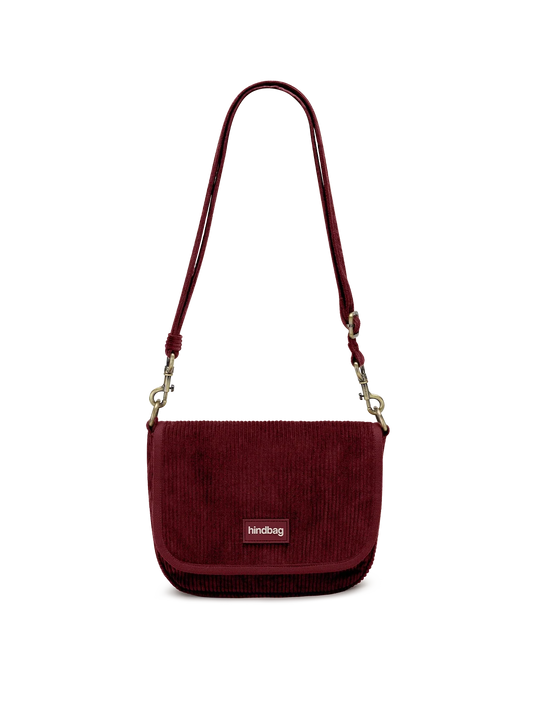 Margault burgundy corduroy Crossbody