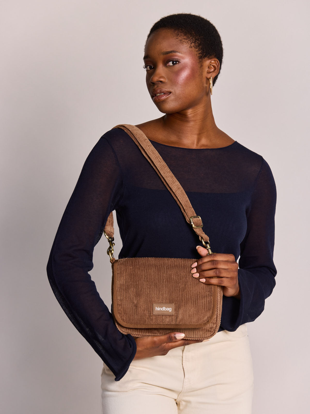 Margault macchiato corduroy Crossbody