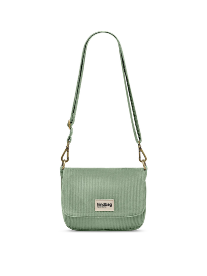 Margault Mint Green Corduroy Handbag