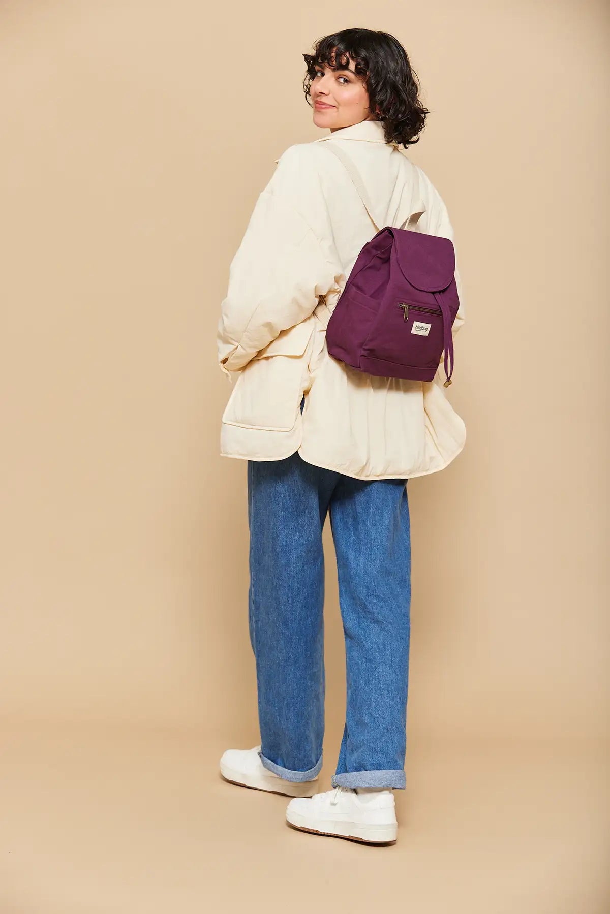 Eliot Plum Mini Backpack