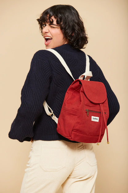 Eliot Terracotta Mini Backpack