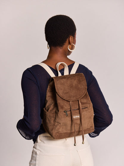 Eliot Mini Backpack macchiato corduroy