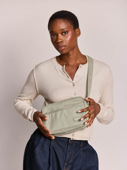 Reporter bag Nino green clay