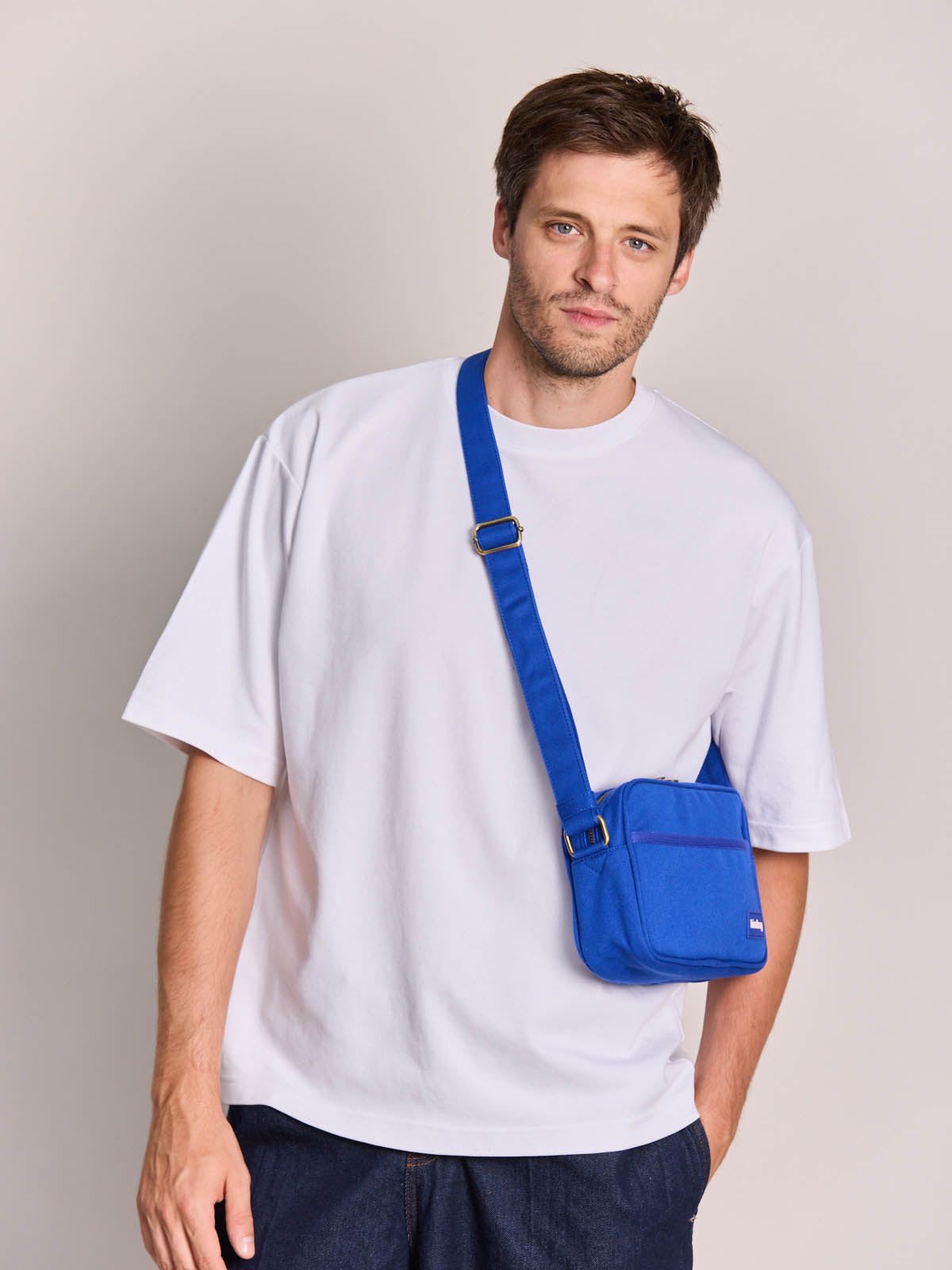 Reporter bag Nino electric blue
