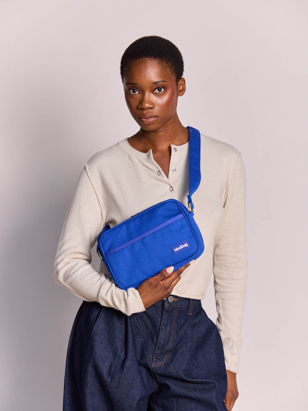 Reporter bag Nino electric blue