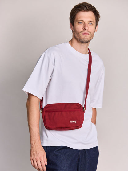 Reporter bag Nino burgundy
