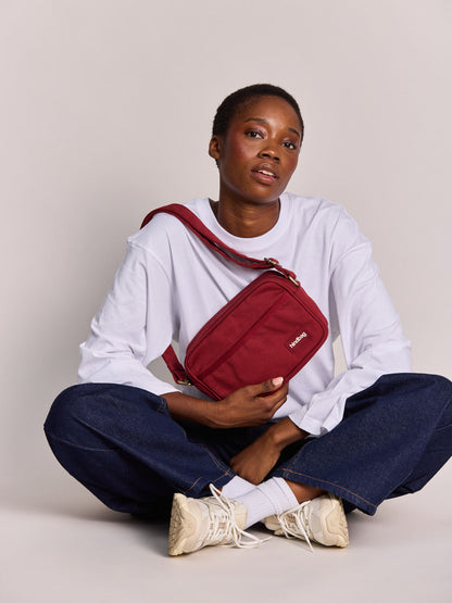 Reporter bag Nino burgundy