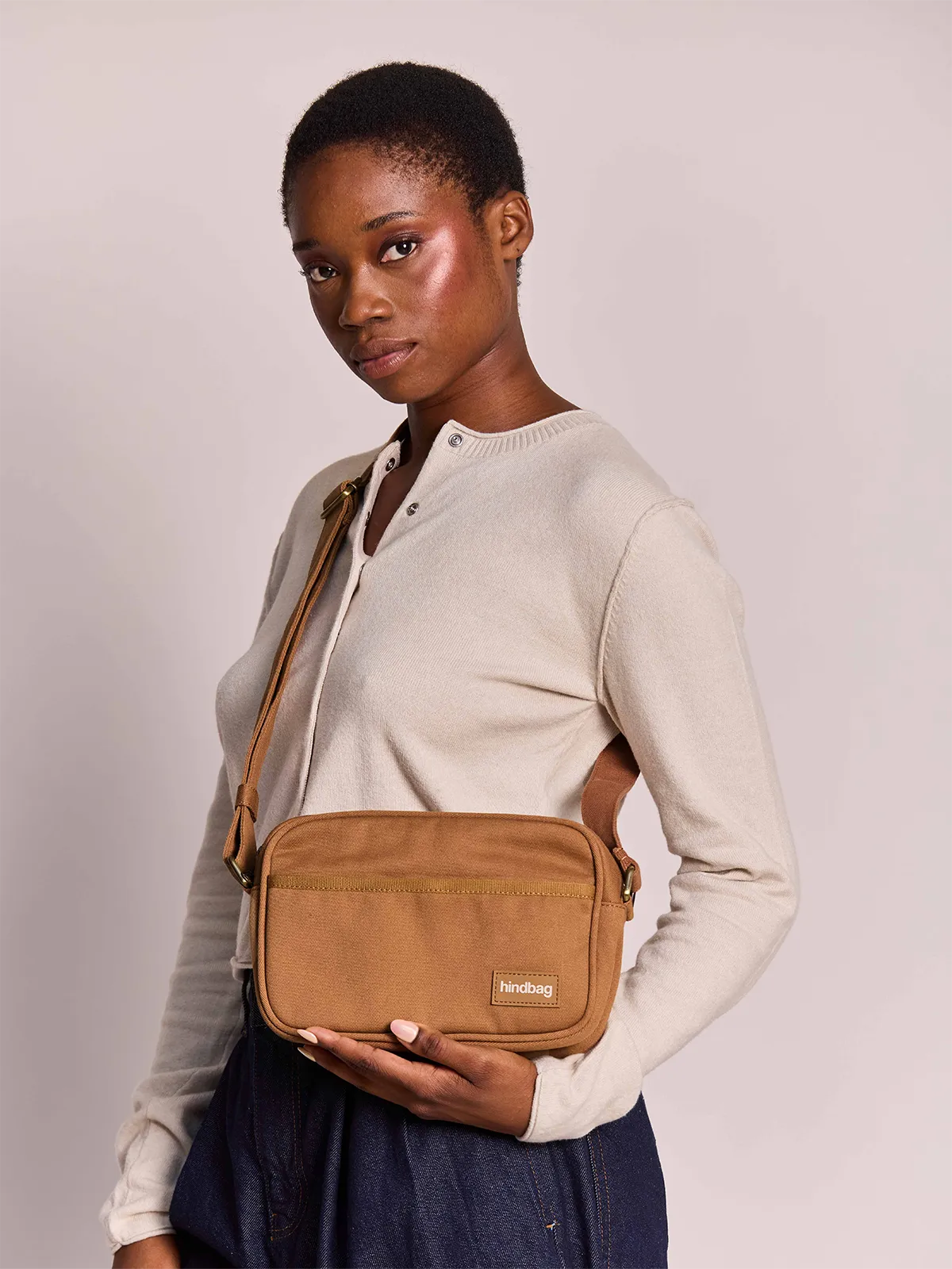 Reporter bag Nino cinnamon