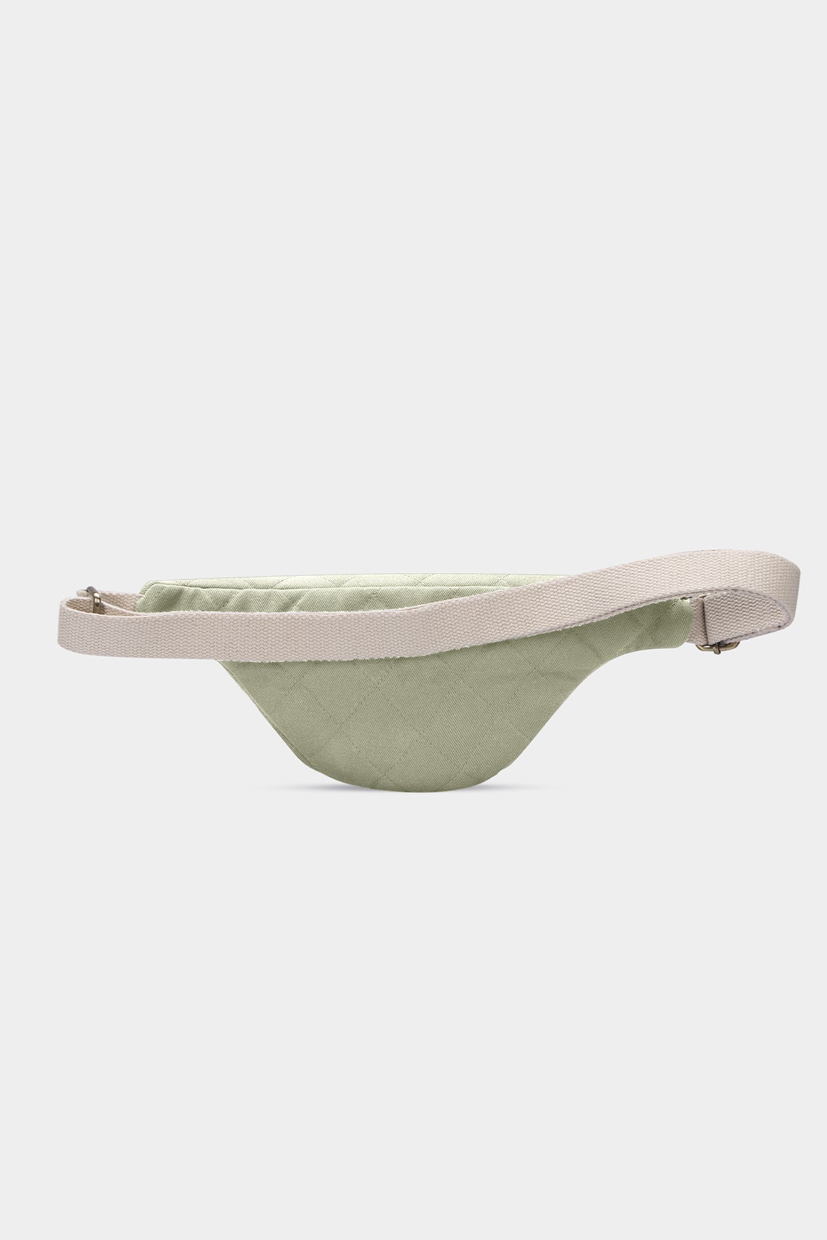 Olivia Clay Green Quilted Fanny Pack