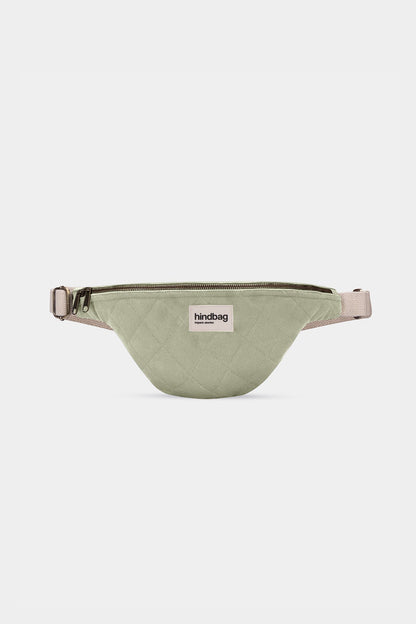 Olivia Clay Green Quilted Fanny Pack