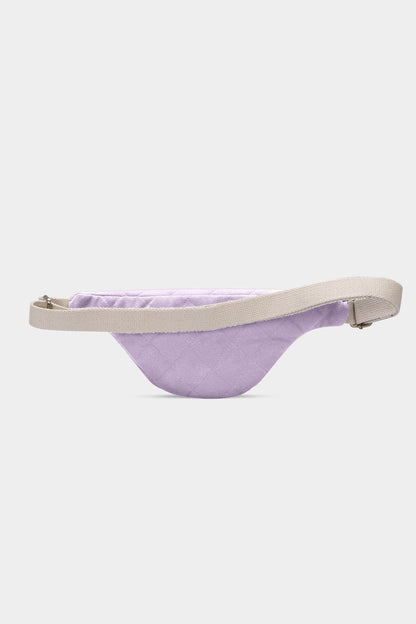 Quilted belt bag Olivia Lilac