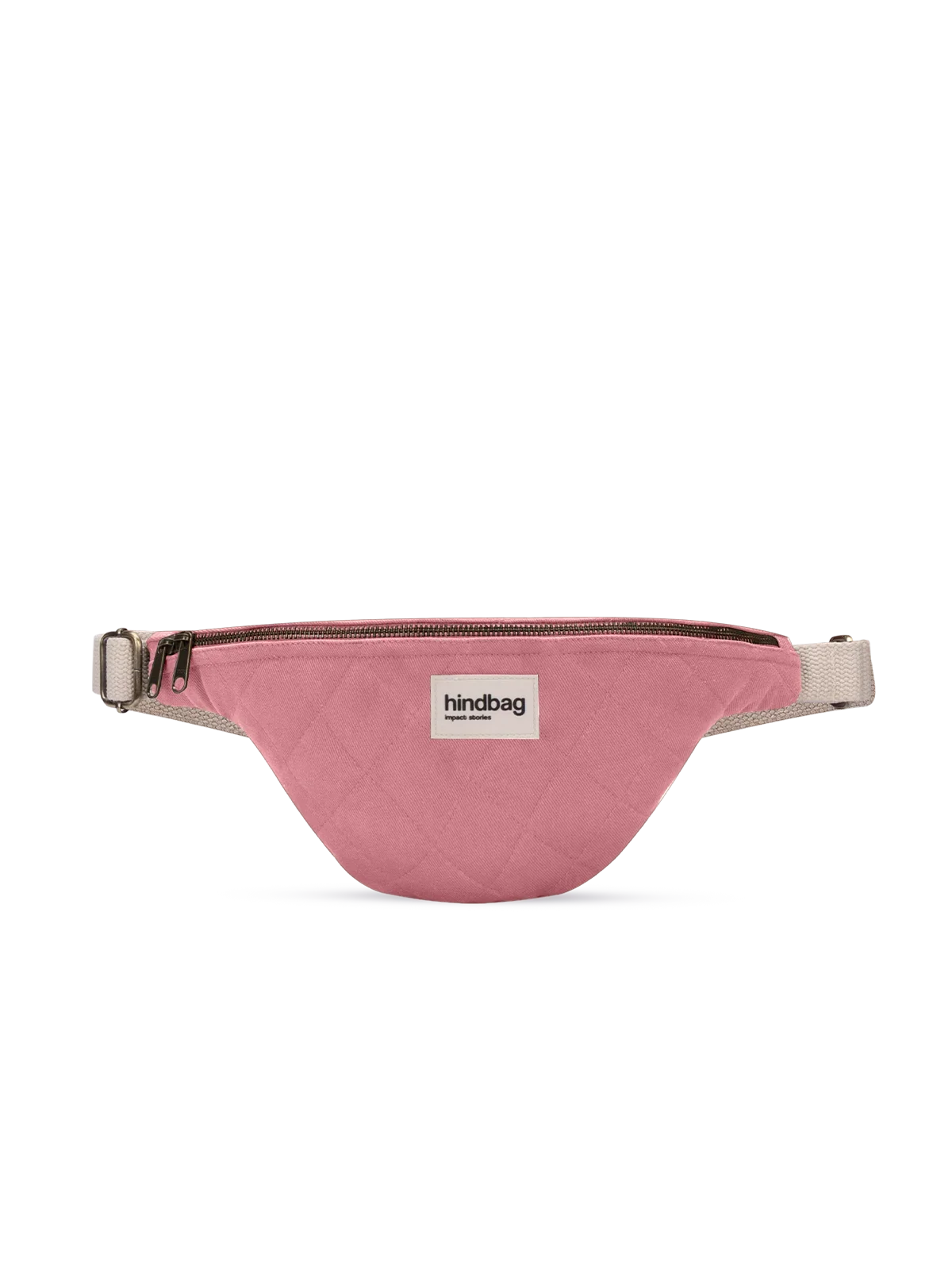 Olivia Quilted Belt Bag Blush pink